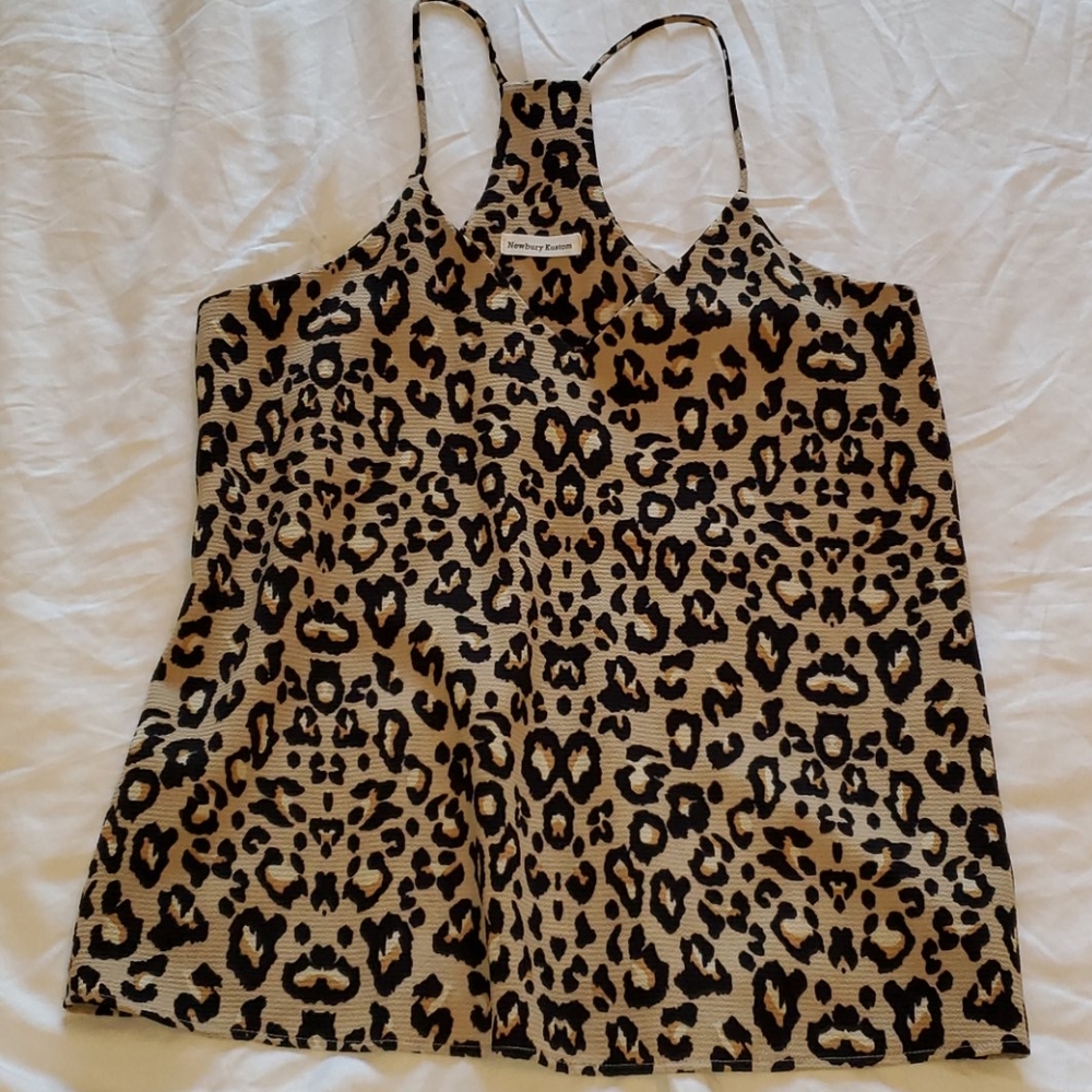 Cheetah print top